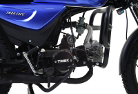 Мопед TMBK ALFA 50cc (110) Blue Голубой МОТОУДАЧА. Магазин мототехники и садового инвентаря в Калуге