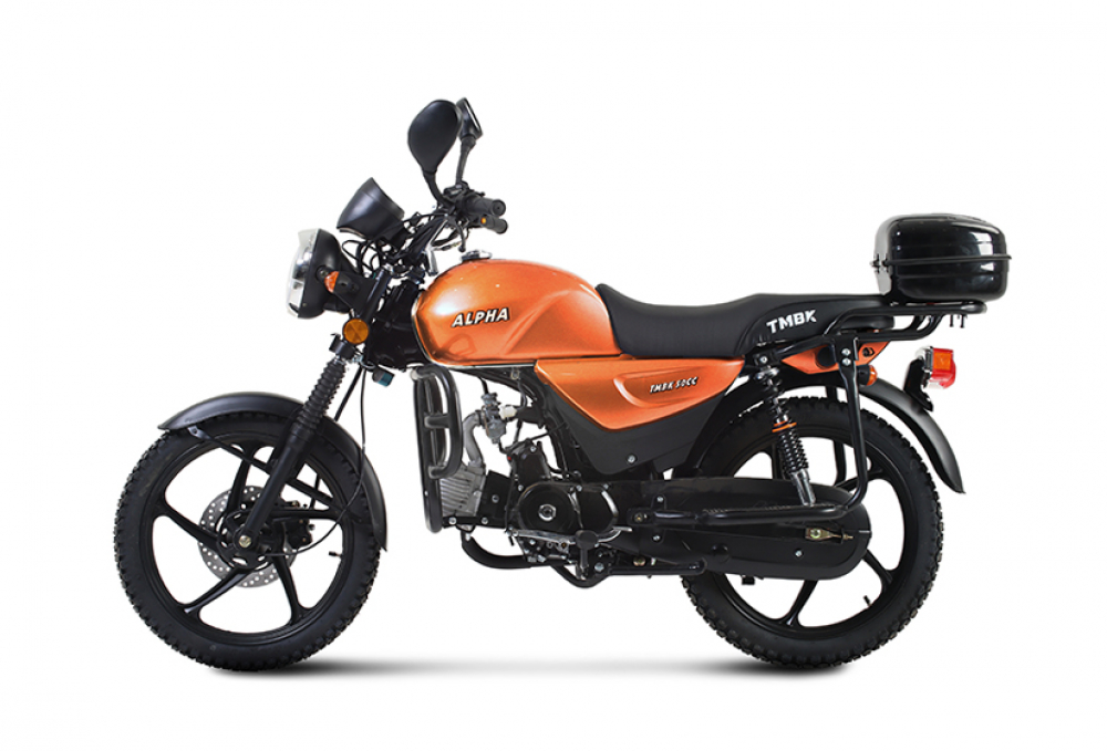 Мопед TMBK ALFA 50cc (110) Orange Оранжевый МОТОУДАЧА. Магазин мототехники и садового инвентаря в Калуге