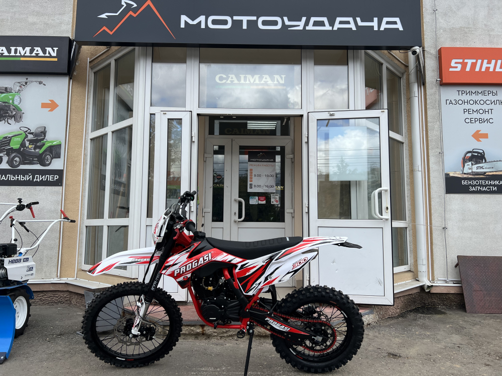 Мотоцикл Progasi SUPER MAX 300 (CB300-F) Red/White МОТОУДАЧА. Магазин мототехники и садового инвентаря в Калуге