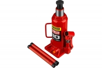 Домкрат STAYER RED FORCE, 10 т, 230 - 460 мм, бутылочный гидравлический домкрат, Professional (43160-10) МОТОУДАЧА. Магазин мототехники и садового инвентаря в Калуге