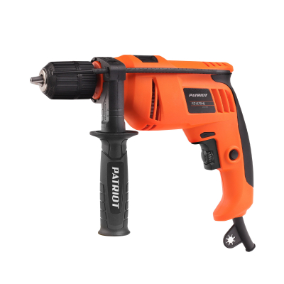 Дрель электрическая ударная PATRIOT FD 675HL, 675Вт, 2800об/мин, 44800уд/мин, макс. диаметр сверления 13мм, быстрозажимной патрон МОТОУДАЧА. Магазин мототехники и садового инвентаря в Калуге