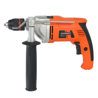 Дрель электрическая ударная PATRIOT FD 850h, с ударом, мощность 850Вт,0-2700об/мин,43200 уд/мин, макс.диаметр 13мм, глубиномер + дополнительная ручка МОТОУДАЧА. Магазин мототехники и садового инвентаря в Калуге