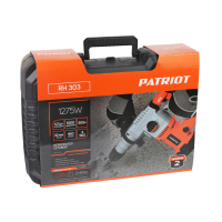 Перфоратор PATRIOT RH 303, SDS+, мощность 1275 Вт, 4.2 Дж, 3 режима работы, макс.диаметр 26мм, глубиномер, кейс МОТОУДАЧА. Магазин мототехники и садового инвентаря в Калуге