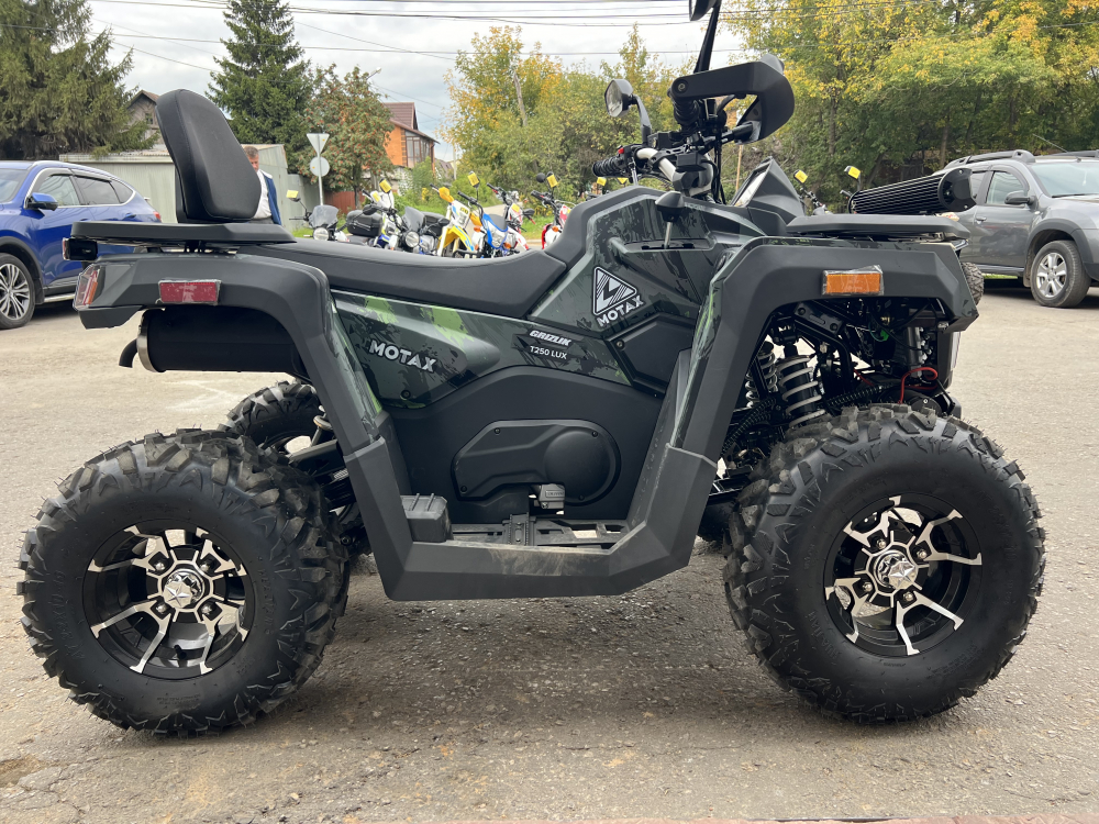 Комплект квадроцикла GRIZLIK T250 PRO черный-зеленый камуфляж МОТОУДАЧА. Магазин мототехники и садового инвентаря в Калуге
