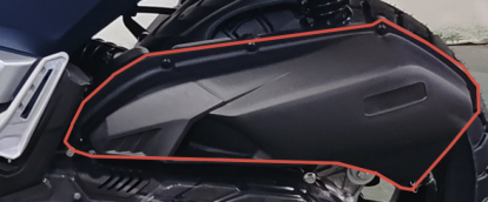 Фильтр воздушный в сборе JET 170cc (S) МОТОУДАЧА. Магазин мототехники и садового инвентаря с доставкой по всей России