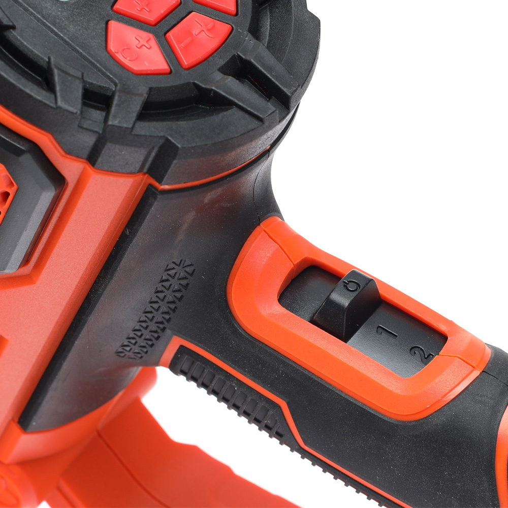 Фен технический PATRIOT HG 220, мощность 2000 Вт; ЖК дисплей, плавная регулировка температуры; стационарное положение; 5 насадок; кейс МОТОУДАЧА. Магазин мототехники и садового инвентаря в Калуге