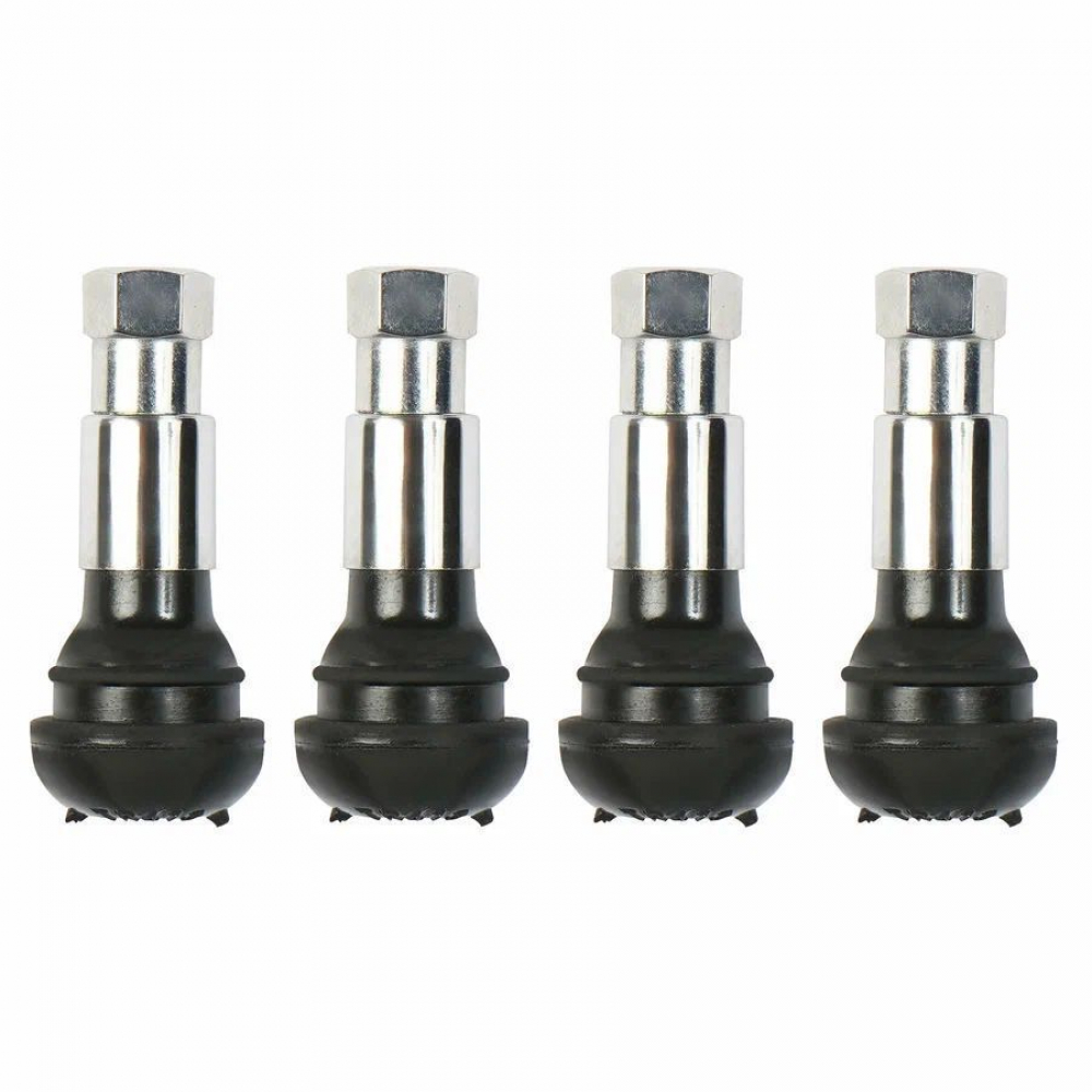 Вентиль для бескамерных шин TR-413C  (хром, комплект 4 шт.) МОТОУДАЧА. Магазин мототехники и садового инвентаря с доставкой по всей России