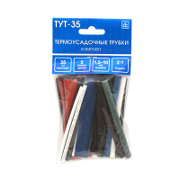 Комплект термоусадочных трубок Вымпел ТУТ-35 (35 шт., длина 10 см) МОТОУДАЧА. Магазин мототехники и садового инвентаря с доставкой по всей России