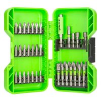 Набор биты удар., головки торц., адаптеры, держатель магнит-ый (40 предметов) МОТОУДАЧА. Магазин мототехники и садового инвентаря с доставкой по всей России