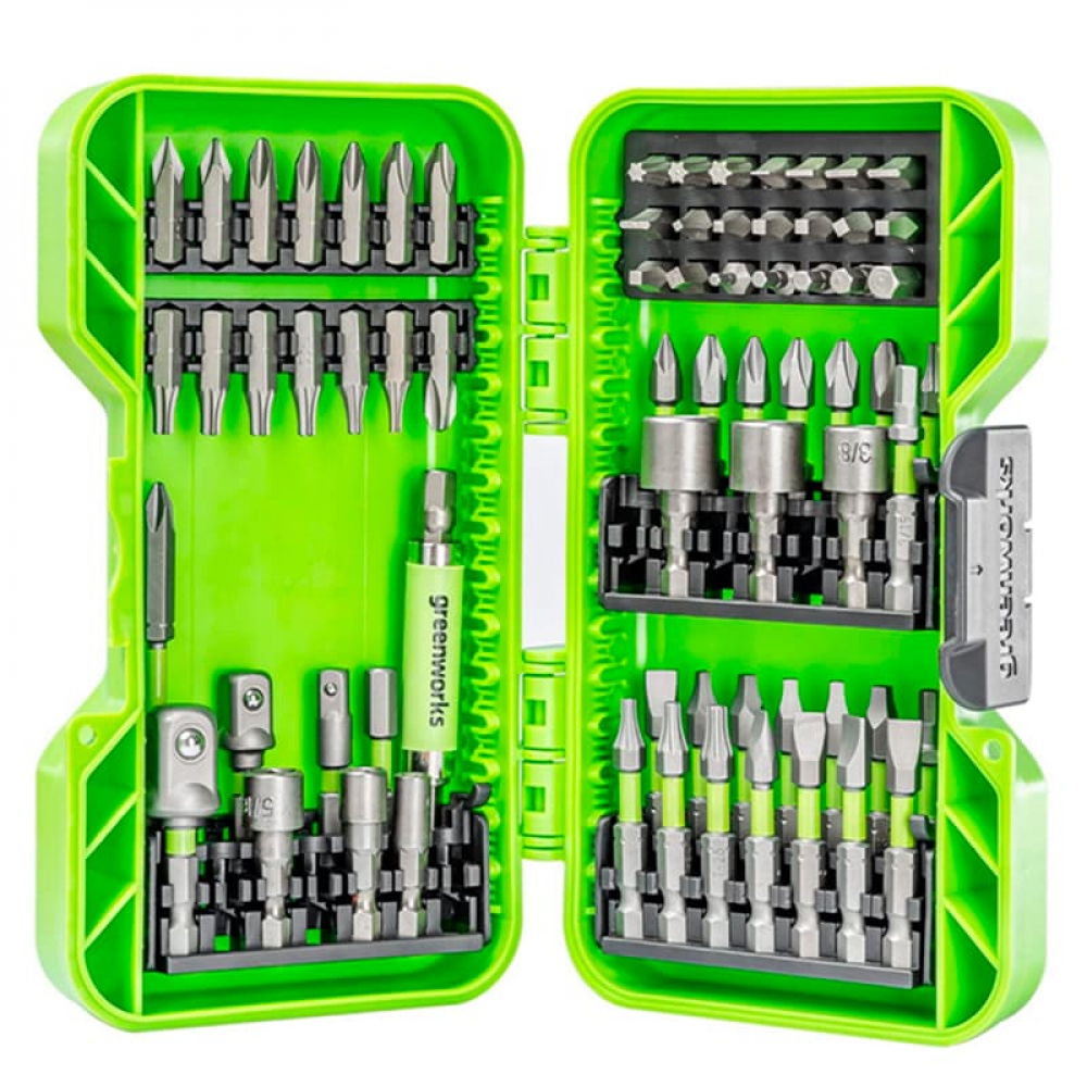 Набор биты удар., головки торц., адаптеры, держатель магнит-ый (70 предметов) МОТОУДАЧА. Магазин мототехники и садового инвентаря с доставкой по всей России