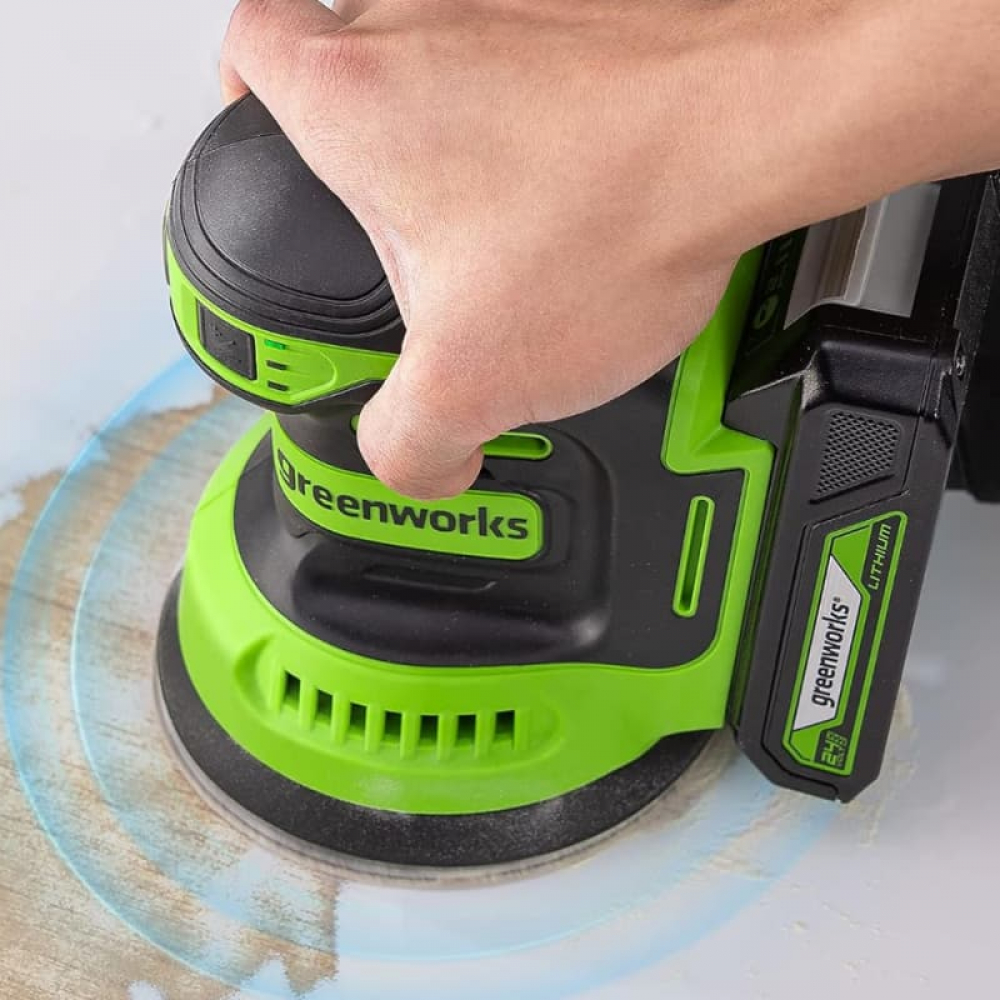 24В Эксцентриковая шлифмашина 125мм OS325 (без АКБ и ЗУ) МОТОУДАЧА. Магазин мототехники и садового инвентаря с доставкой по всей России