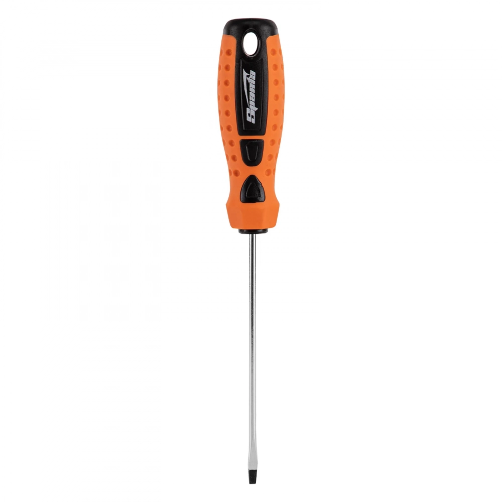 Отвертка "Point", SL3,0х100 мм, CS, 2к рукоятка// Sparta МОТОУДАЧА. Магазин мототехники и садового инвентаря с доставкой по всей России