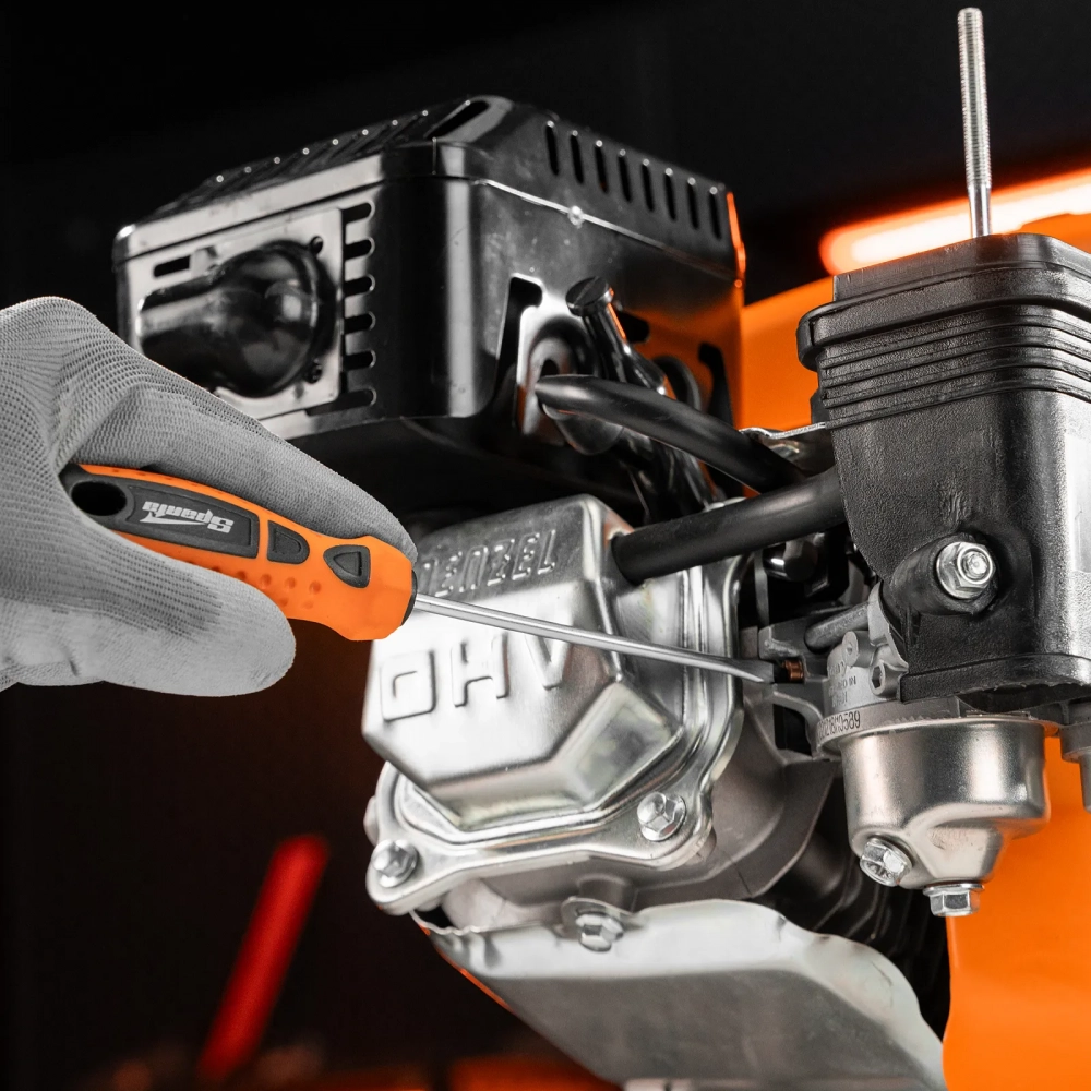 Отвертка "Point", SL4,0х100 мм, CS, 2к рукоятка// Sparta МОТОУДАЧА. Магазин мототехники и садового инвентаря с доставкой по всей России