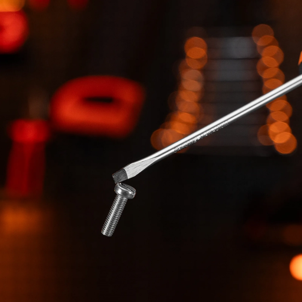 Отвертка "Point", SL4,0х100 мм, CS, 2к рукоятка// Sparta МОТОУДАЧА. Магазин мототехники и садового инвентаря с доставкой по всей России