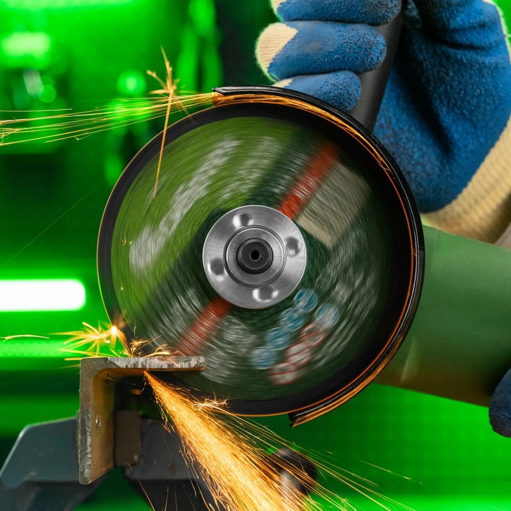 Круг отрезной по металлу, 125 х 1,0 х 22,2 мм, 84%A+16%B// Сибртех МОТОУДАЧА. Магазин мототехники и садового инвентаря в Калуге