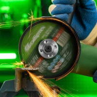 Круг отрезной по металлу, 125 х 1,0 х 22,2 мм, 84%A+16%B// Сибртех МОТОУДАЧА. Магазин мототехники и садового инвентаря в Калуге