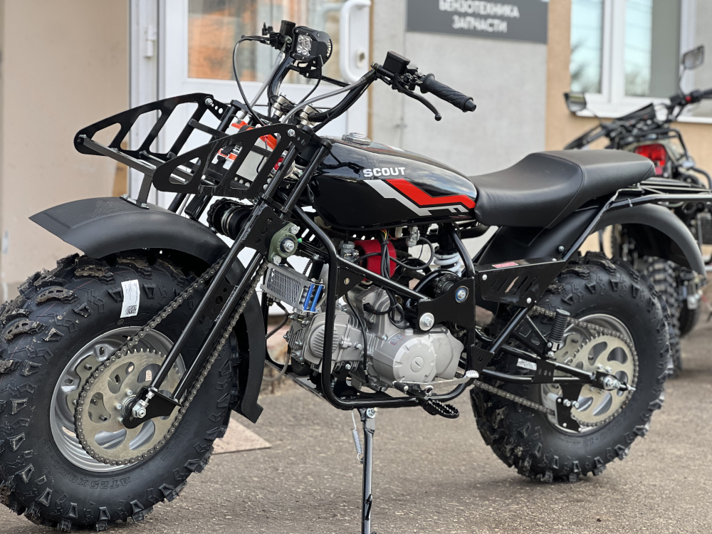 Мотоцикл внедорожный СКАУТ-5 (ПОЛНЫЙ ПРИВОД) МОТОУДАЧА. Магазин мототехники и садового инвентаря с доставкой по всей России