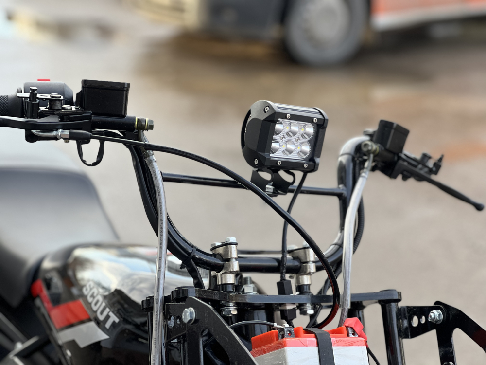 Мотоцикл внедорожный СКАУТ-5 (ПОЛНЫЙ ПРИВОД) МОТОУДАЧА. Магазин мототехники и садового инвентаря с доставкой по всей России