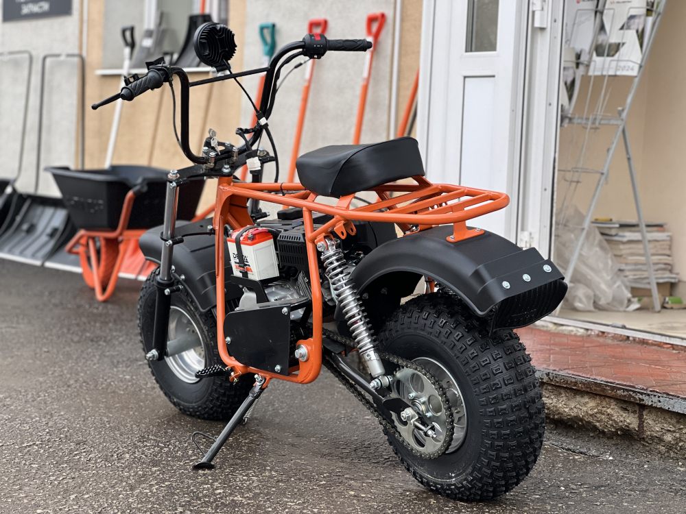 Мотоцикл СКАУТ САФАРИ 3L-8Е+ BIGFOOT (ФАРА, ЭЛ.СТ.перед. подв + 2 зад. аморт., 8,0 л.с., РЕДУКТОР) МОТОУДАЧА. Магазин мототехники и садового инвентаря с доставкой по всей России