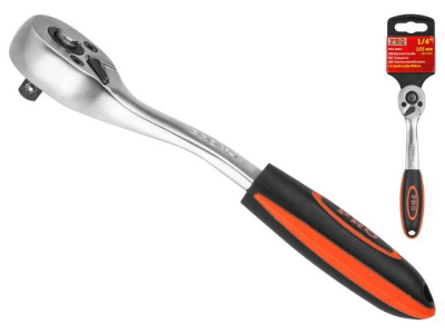 Трещотка 1/4" 72зуб. 155мм PRO STARTUL (PRO-48014) МОТОУДАЧА. Магазин мототехники и садового инвентаря с доставкой по всей России