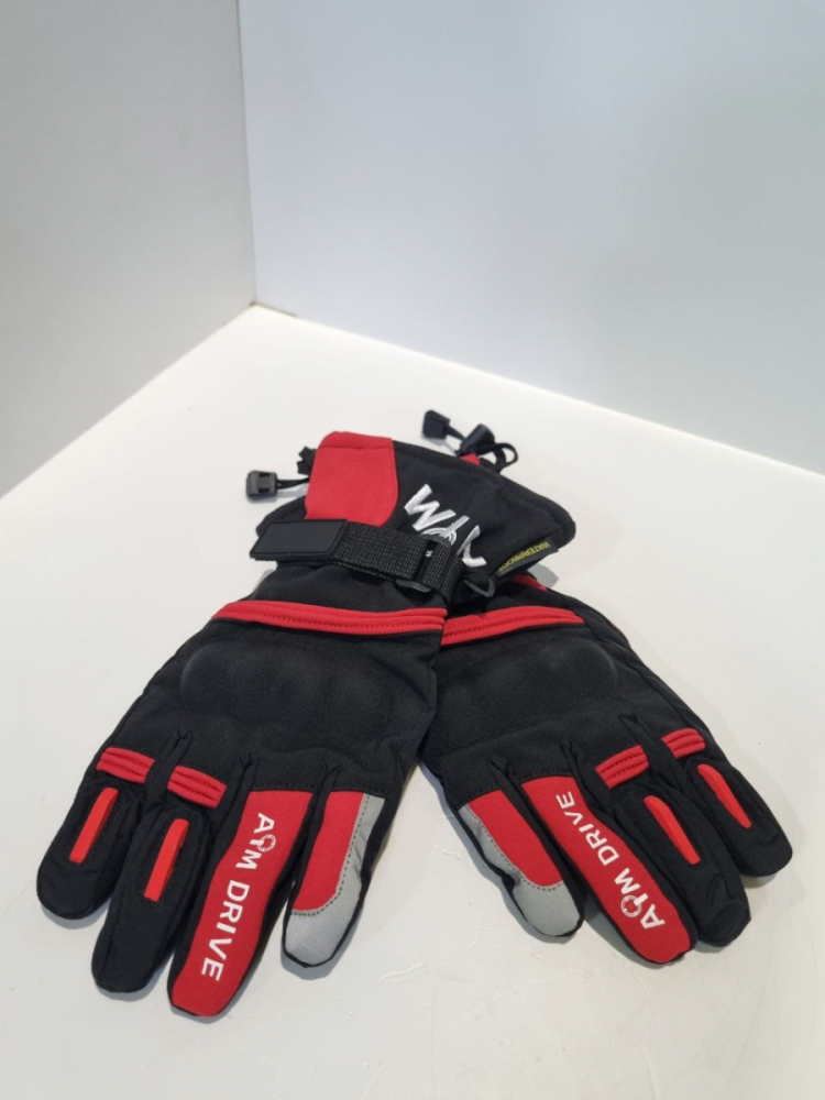 Перчатки зимние AiM MTV-10 Red, M МОТОУДАЧА. Магазин мототехники и садового инвентаря с доставкой по всей России