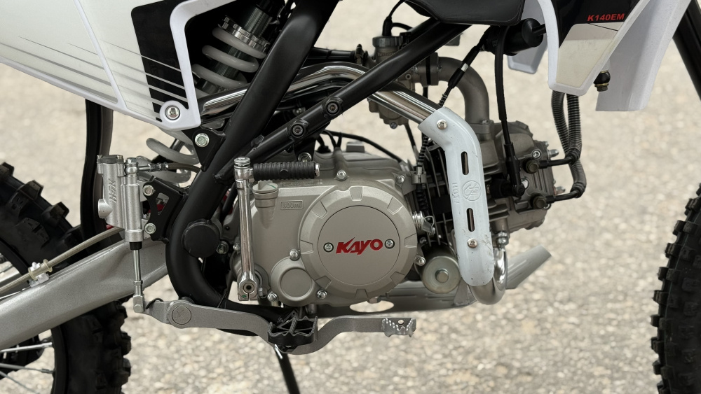 Питбайк KAYO BIG-MINI K140EM 19/16 TT 25 (механ. сцеп. эл. стартер) МОТОУДАЧА. Магазин мототехники и садового инвентаря с доставкой по всей России