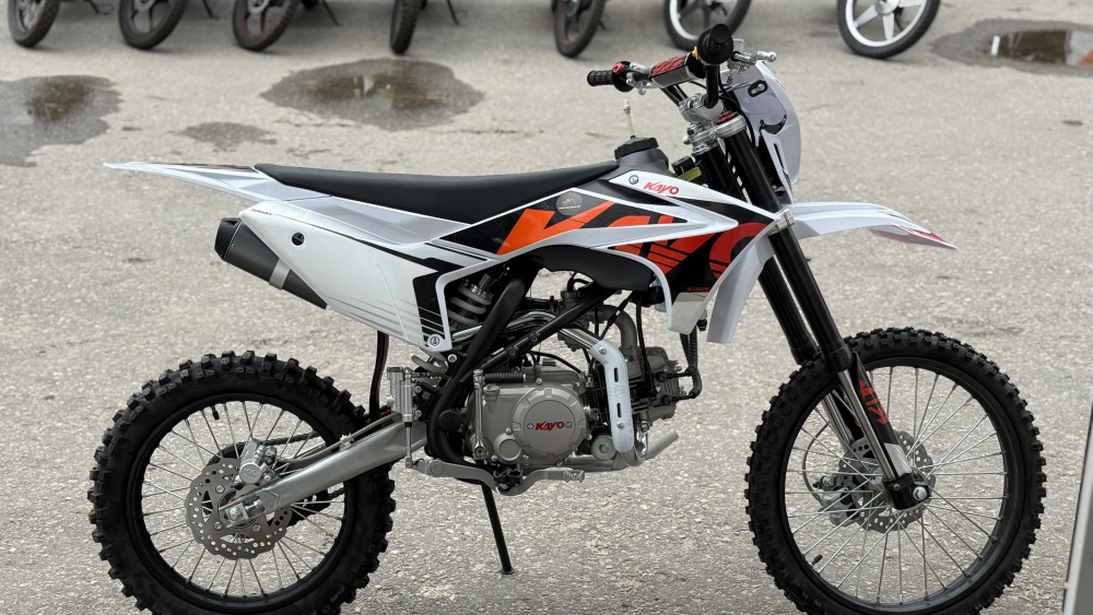 Питбайк KAYO BIG-MINI K140EM 19/16 TT 25 (механ. сцеп. эл. стартер) МОТОУДАЧА. Магазин мототехники и садового инвентаря с доставкой по всей России