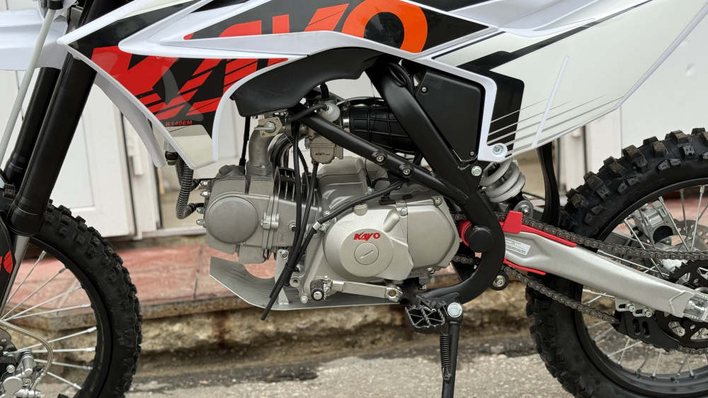 Питбайк KAYO BIG-MINI K140EM 19/16 TT 25 (механ. сцеп. эл. стартер) МОТОУДАЧА. Магазин мототехники и садового инвентаря с доставкой по всей России