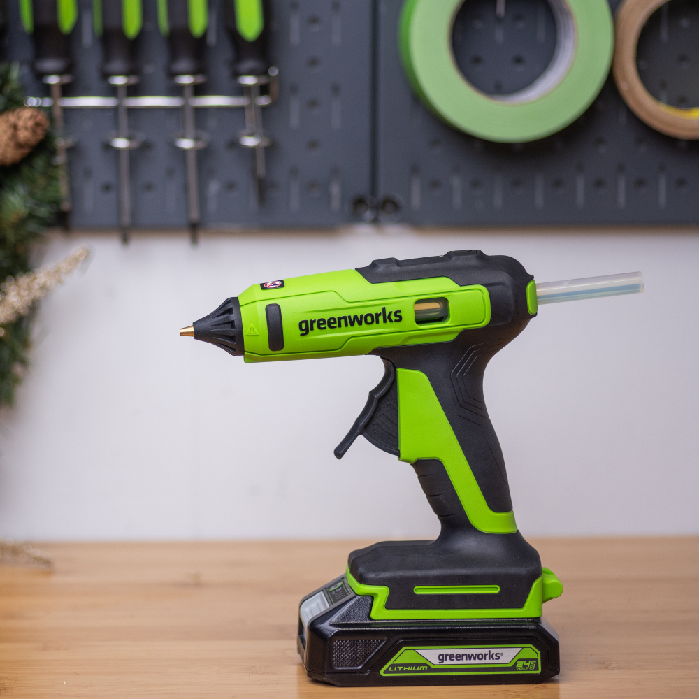 24В Пистолет клеевой аккумуляторный G24GLG (без АКБ и ЗУ) МОТОУДАЧА. Магазин мототехники и садового инвентаря с доставкой по всей России