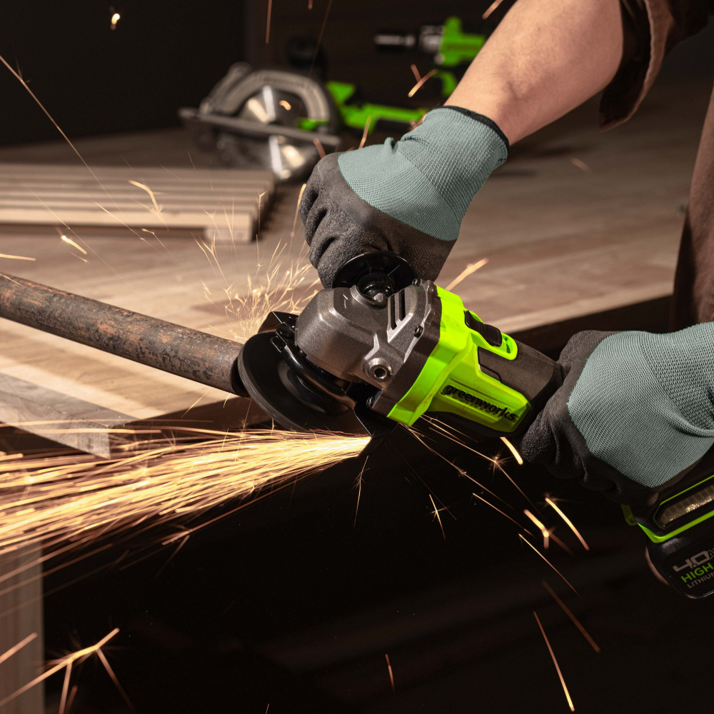 24В Угловая шлифовальная машина аккумуляторная AG590 (без АКБ и ЗУ) МОТОУДАЧА. Магазин мототехники и садового инвентаря с доставкой по всей России