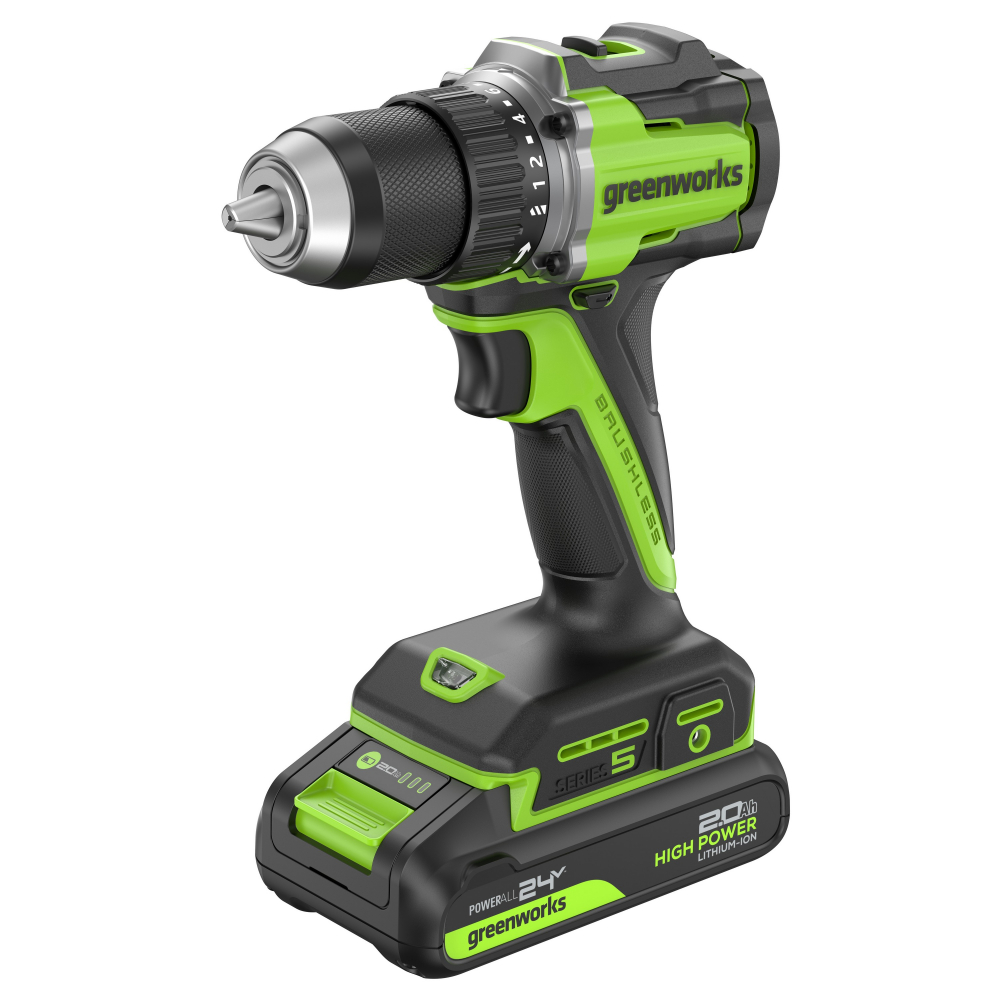 24V Дрель-шуруповерт акк.DD560,б/щет,30/60 Нм,13мм,Anti-kickback,1х2Ач,ЗУ,кор (3708407CUA) МОТОУДАЧА. Магазин мототехники и садового инвентаря с доставкой по всей России