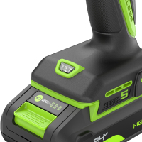 24V Дрель-шуруповерт акк.DD560,б/щет,30/60 Нм,13мм,Anti-kickback,1х2Ач,ЗУ,кор (3708407CUA) МОТОУДАЧА. Магазин мототехники и садового инвентаря с доставкой по всей России