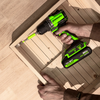 24V Дрель-шуруповерт акк.DD560,б/щет,30/60 Нм,13мм,Anti-kickback,1х2Ач,ЗУ,кор (3708407CUA) МОТОУДАЧА. Магазин мототехники и садового инвентаря с доставкой по всей России