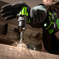 24V Дрель-шуруповерт акк.DD560,б/щет,30/60 Нм,13мм,Anti-kickback,1х2Ач,ЗУ,кор (3708407CUA) МОТОУДАЧА. Магазин мототехники и садового инвентаря с доставкой по всей России