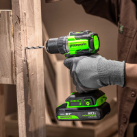 24V Дрель-шуруповерт акк.DD560,б/щет,30/60 Нм,13мм,Anti-kickback,1х2Ач,ЗУ,кор (3708407CUA) МОТОУДАЧА. Магазин мототехники и садового инвентаря с доставкой по всей России