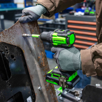 24V Дрель-шуруповерт акк.DD560,б/щет,30/60 Нм,13мм,Anti-kickback,1х2Ач,ЗУ,кор (3708407CUA) МОТОУДАЧА. Магазин мототехники и садового инвентаря с доставкой по всей России