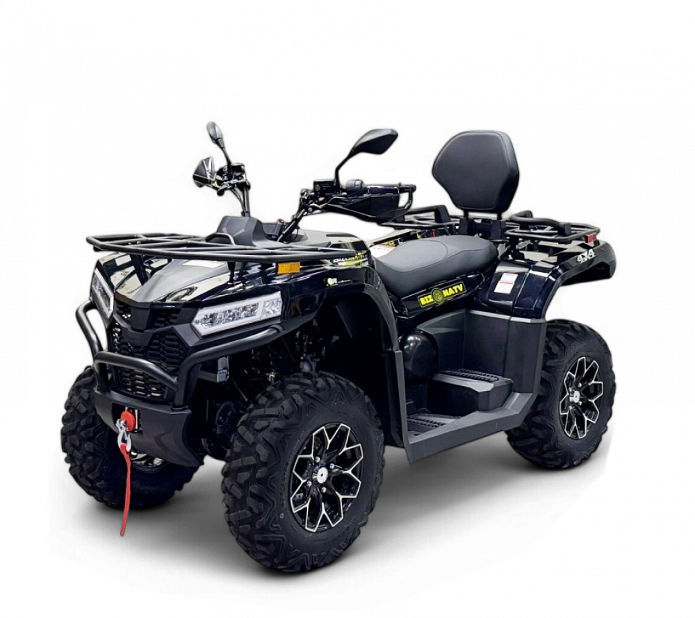 Квадрицикл Bizon YK450A EPS (ПТС) (Черный) 27л.с МОТОУДАЧА. Магазин мототехники и садового инвентаря с доставкой по всей России