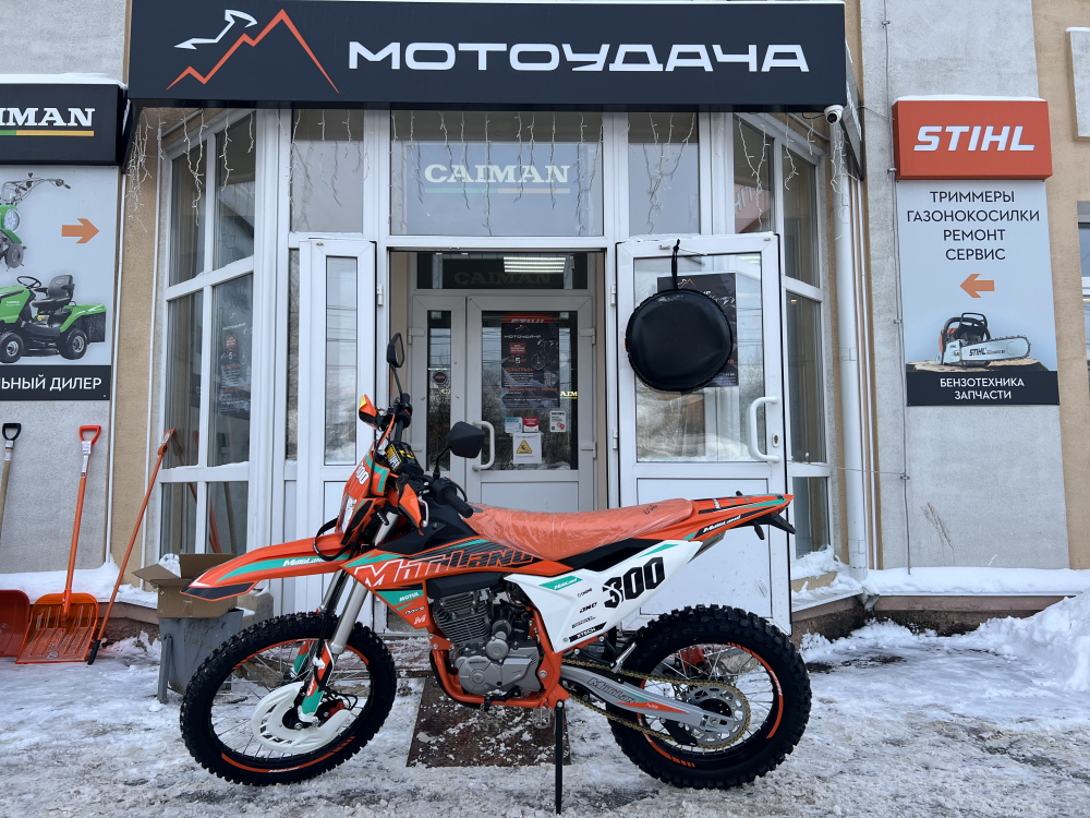 Мотоцикл Кросс Motoland SMX300 S4 (175FMM) 21/18 ПТС МОТОУДАЧА. Магазин мототехники и садового инвентаря с доставкой по всей России