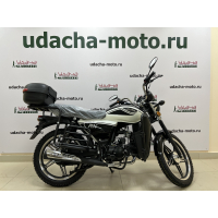 Мопед Альфа RX LUX 11 (2023г.) черный МОТОУДАЧА. Магазин мототехники и садового инвентаря с доставкой по всей России