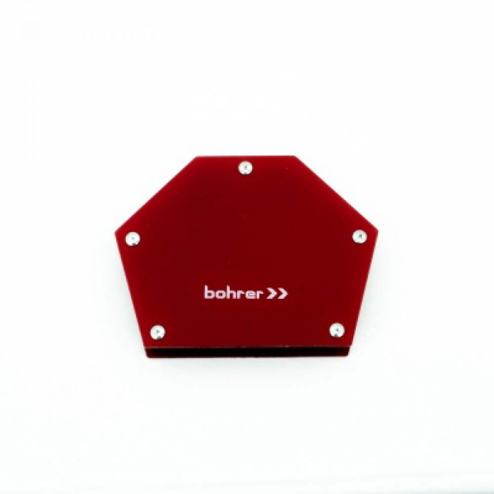 Уголок магнитный для сварки Bohrer S4 30°\45°\60°\75°\90°\135° 50LBS (до 23 кг удержание) (блистер)  МОТОУДАЧА. Магазин мототехники и садового инвентаря с доставкой по всей России