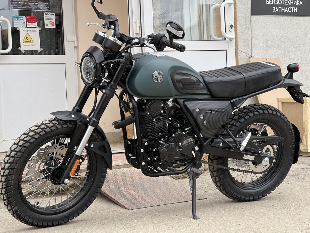 Мотоцикл Racer RC300-GY8H Triumph 300 (темно-зеленый) (Россия) МОТОУДАЧА. Магазин мототехники и садового инвентаря с доставкой по всей России