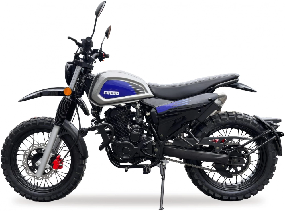 МОТОЦИКЛ FUEGO Rambolor 250 (СИНИЙ) МОТОУДАЧА. Магазин мототехники и садового инвентаря с доставкой по всей России