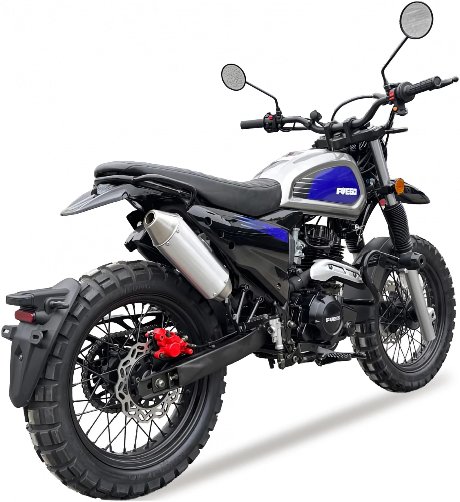 МОТОЦИКЛ FUEGO Rambolor 250 (СИНИЙ) МОТОУДАЧА. Магазин мототехники и садового инвентаря с доставкой по всей России