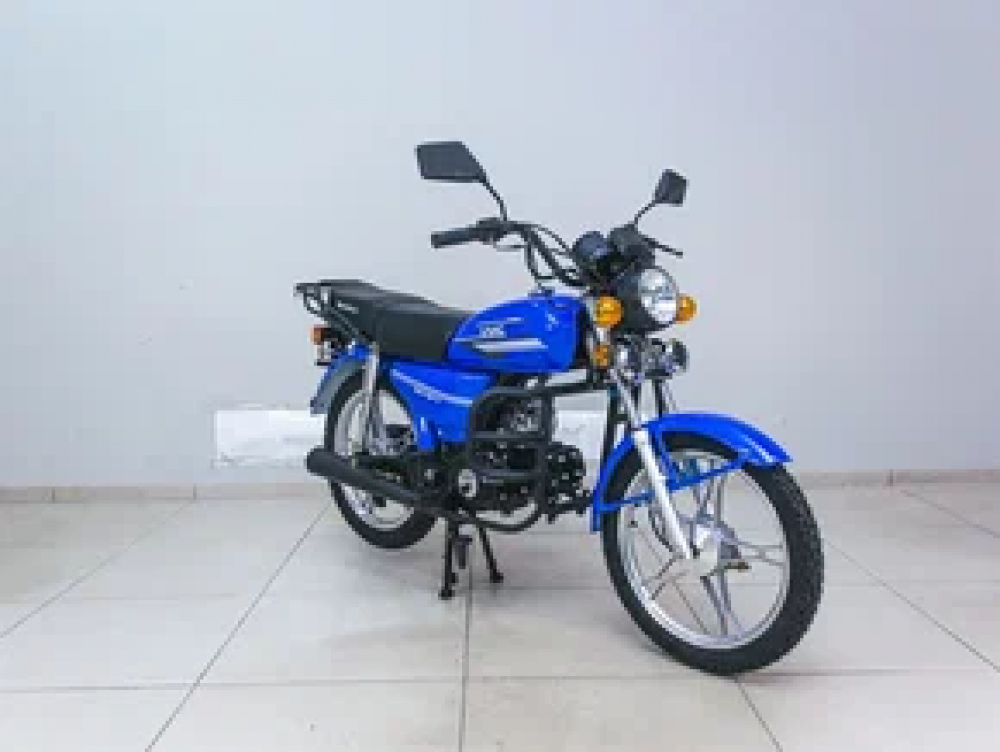 Мопед VMC RIVA II CM48Q 48см3 (110) дуги СИНИЙ МОТОУДАЧА. Магазин мототехники и садового инвентаря с доставкой по всей России