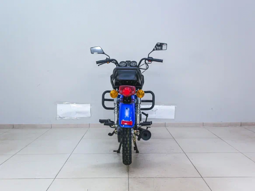 Мопед VMC RIVA II CM48Q 48см3 (110) дуги СИНИЙ МОТОУДАЧА. Магазин мототехники и садового инвентаря с доставкой по всей России