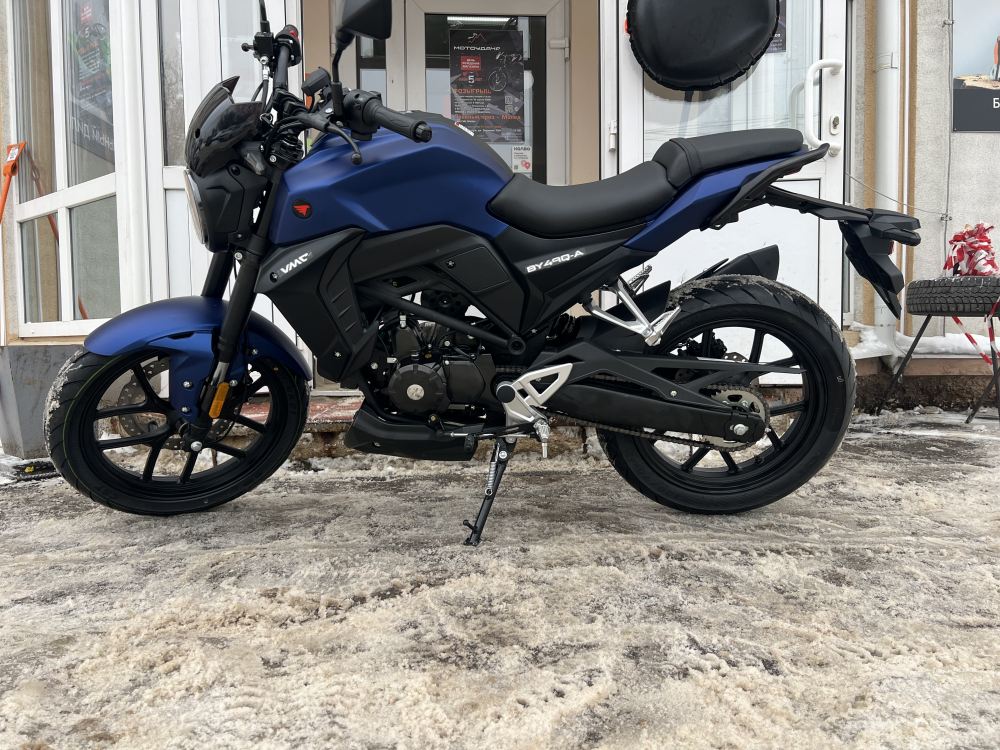 Мопед VMC GRACE CM48Q 48 см3 СЕРИЯ Y1250 LED-ф. /сиг пов./пан.приб;пер./зад диск.тор.) СИНИЙ МОТОУДАЧА. Магазин мототехники и садового инвентаря с доставкой по всей России