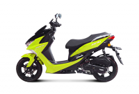 Скутер TMBK SCOOTER AERO 50cc Green Black МОТОУДАЧА. Магазин мототехники и садового инвентаря с доставкой по всей России