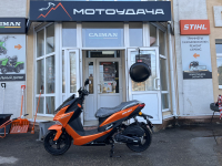 Скутер TMBK SCOOTER AERO 50cc Orange/Black МОТОУДАЧА. Магазин мототехники и садового инвентаря с доставкой по всей России