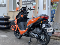 Скутер TMBK SCOOTER AERO 50cc Orange/Black МОТОУДАЧА. Магазин мототехники и садового инвентаря с доставкой по всей России