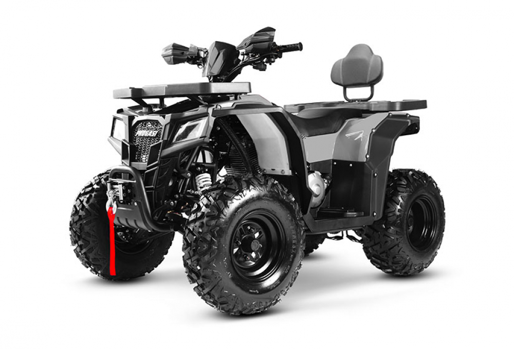 Комплект для сборки квадроцикла Progasi RaceJumper MaxPower 200 Nardo grey МОТОУДАЧА. Магазин мототехники и садового инвентаря с доставкой по всей России